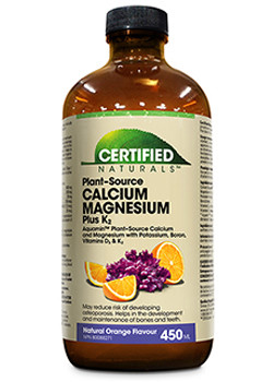 Certified naturals - calcium magnesium plus k2 liquid Online now