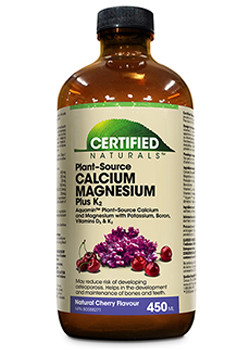 Certified naturals - calcium magnesium plus k2 liquid Online now