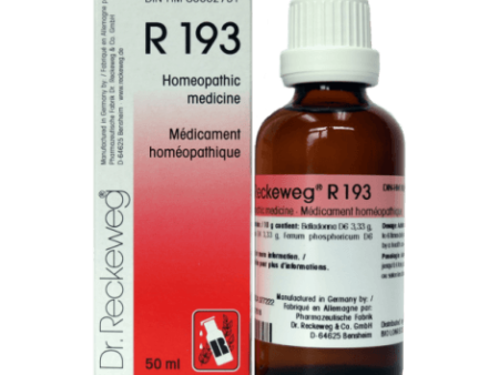 Dr, reckeweg - r193 intense fever and inflammation - 50 ml For Discount