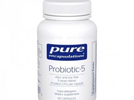 Pure encaps - probiotic-5 (dairy and soy-free) -  60 caps Online Sale