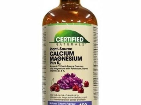 Certified naturals - calcium magnesium plus k2 liquid Online now