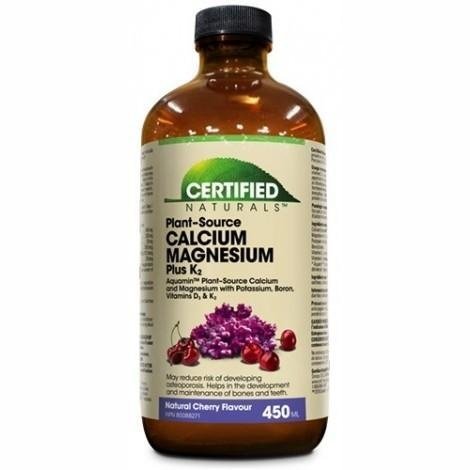 Certified naturals - calcium magnesium plus k2 liquid Online now