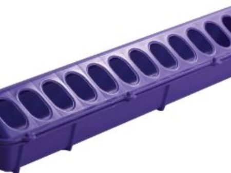 Purple Flip Top Chick Chicken Feeder Online Hot Sale