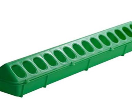 Green Flip Top Chick Chicken Feeder Online now