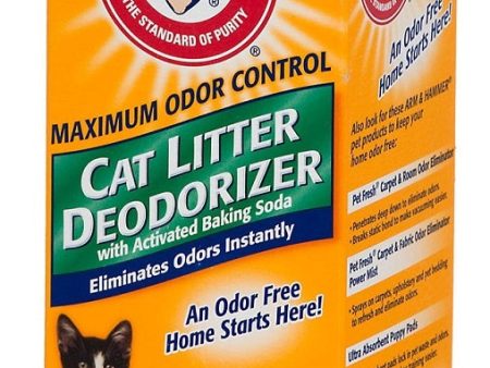 Arm & Hammer Cat Litter Deodorizer Powder Hot on Sale