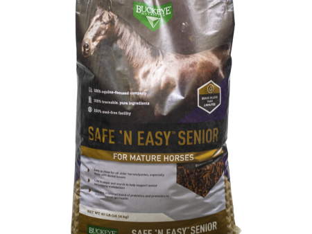 Buckeye Nutrition Safe  n Easy Senior Horse Feed Supply