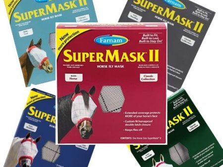 SuperMask II Horse Fly Mask without Ears For Discount