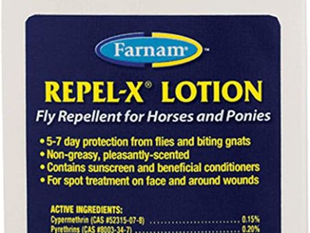 Repel-X Lotion Fly Repellent for Horses and Ponies Online now