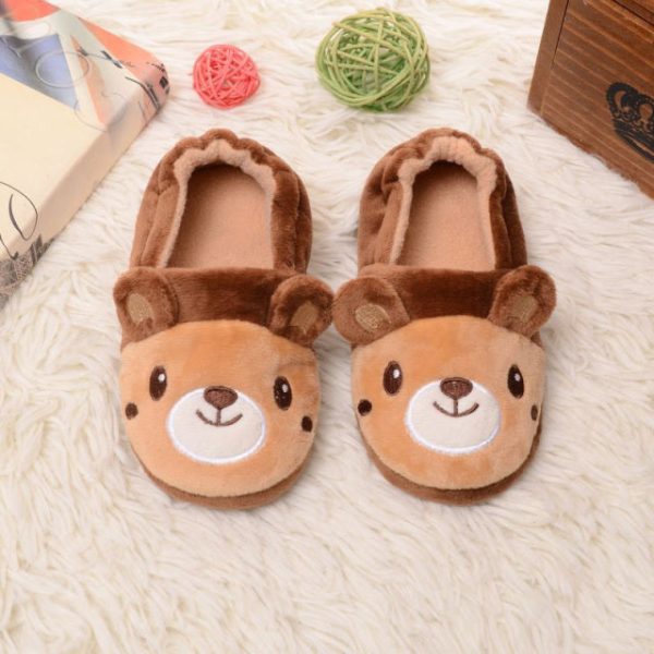 Kocotree 2018 Kids Slippers Baby Girls Boys Children Winter Home House Shoes Shoes Good Quality Keep Warm Cartoon Children Shoes Supply