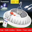 300W Rechargeable LED Bulb Lamp Remote Control Solar Charge Lantern Portable Emergency Night Market Light Outdoor Camping Home Fashion