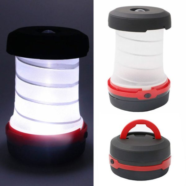 Portable Camping Lantern Multifunction Retractable LED Flashilight Mini Tent Light Emergency Lamp Pocket Flashlight outdoor Online