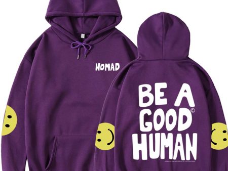 Kpop JIMIN NOMAD BE A GOOD HUMAN Hoodie Harajuku  hoody Harajuku clothing hip-hop Cool Couple High Street Sweatshirts For Discount