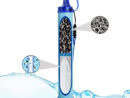 Outdoor wild life emergency water purifier wild drink portable filter straw 99.99% water purifier camping hiking water purifier Fashion