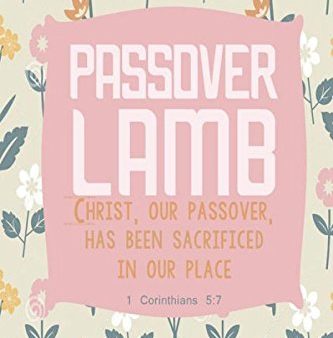 1 Corinthians 5:7 Passover Lamb: Bible Verse Quote Cover Composition Medium Christian Gift Journal Notebook To Write In For Sermon Notes. Devotional For Cheap