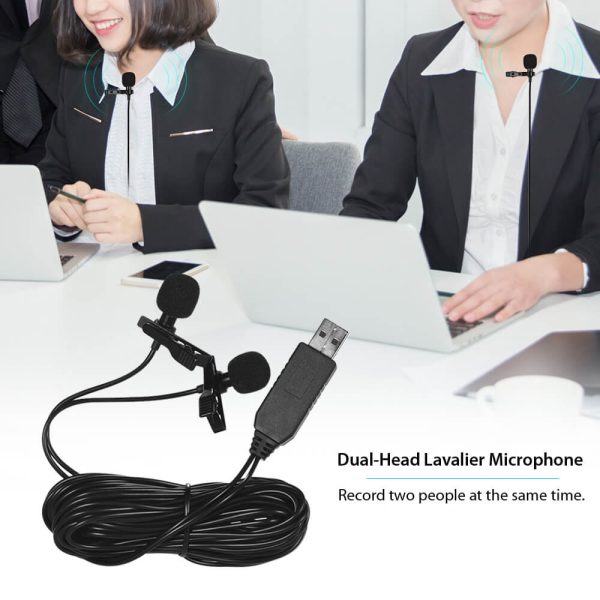 VEYDA VD-LU2 DUAL HEAD LAV MIC For Sale