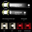 30000LM Portable Flashlight LED Camping Lantern USB Rechargeable Led Work Lamp Waterproof Torch Emergency Hiking With Batteries Sale