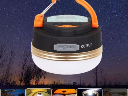 VORLITEC 3W LED Camping Lantern Tents lamp Mini Portable Camping Lights Outdoor Hiking Night Hanging lamp USB Rechargeable Supply