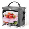 Fashion Insulated Thermal Cooler Lunch box food bag for work Picnic bag Bolsa termica loncheras para mujer for school students Online Sale