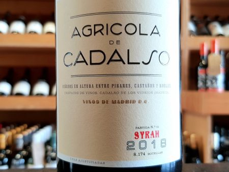 Agricola de Cadalso Syrah Sierra de Gredos 2018 For Discount