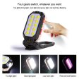 ZHIYU LED COB Rechargeable Magnetic Work Light Portable Flashlight Waterproof Camping Lantern Magnet Design with Power Display For Discount