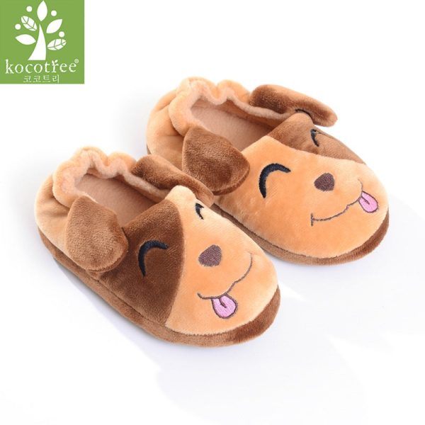 Kocotree 2018 Kids Slippers Baby Girls Boys Children Winter Home House Shoes Shoes Good Quality Keep Warm Cartoon Children Shoes Supply