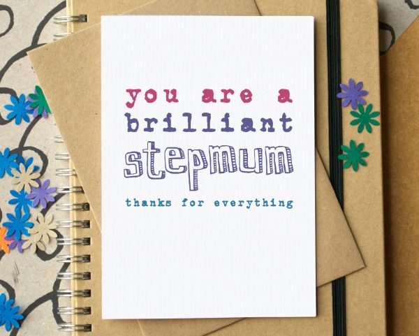 Brilliant Stepmum Mother s Day Card Online Hot Sale