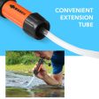 Outdoor Camping Equipment 캠핑 Survival Water Filter Straws Hiking Accessories Water Purifier Water Filtration System Emergency For Sale