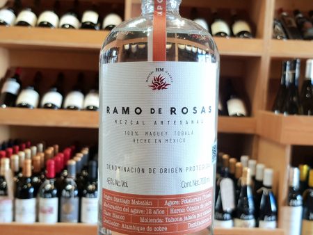 Ramo de Rosas Tobala Capon Mezcal 70cl Sale