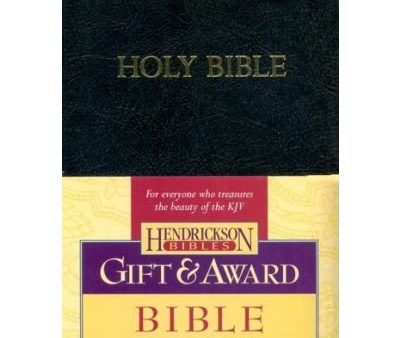 [(KJV Gift and Award Bible - Black)] [ Created by Hendrickson Publishers ] [March. 2006] For Sale