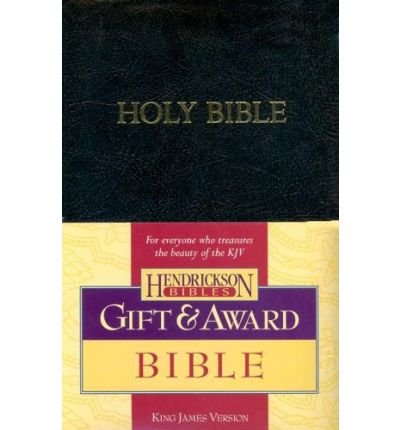 [(KJV Gift and Award Bible - Black)] [ Created by Hendrickson Publishers ] [March. 2006] For Sale