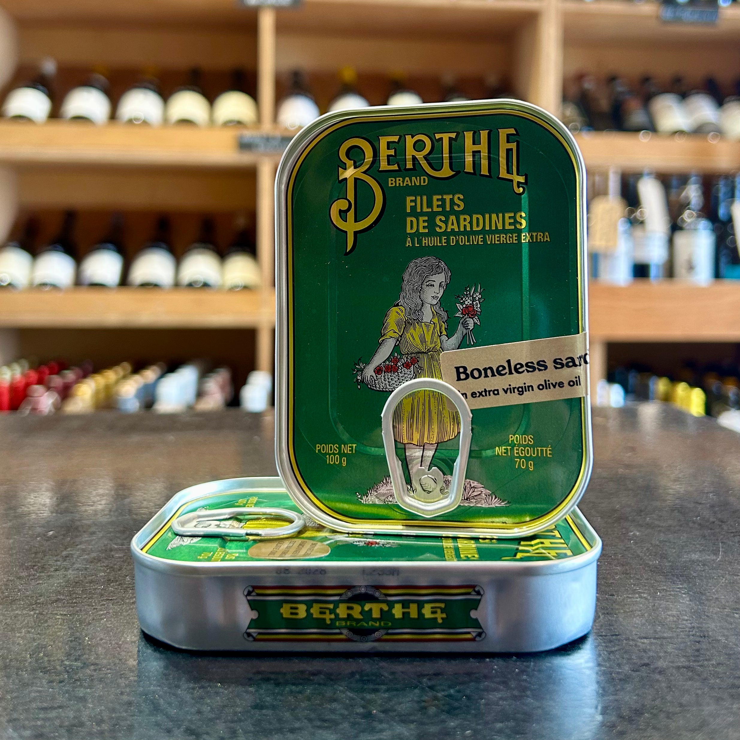 Berthe Boneless Sardines in Extra Virgin Olive Oil 100g Sale