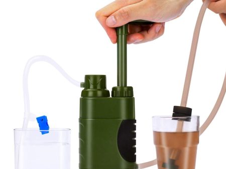 Outdoor Water Filter Straw Water Filtration System Water Purifier for Family Preparedness Camping Equipment Hiking Emergency Online