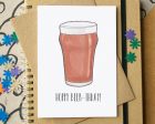 Hoppy Beer-thday  Funny Birthday Card For Discount