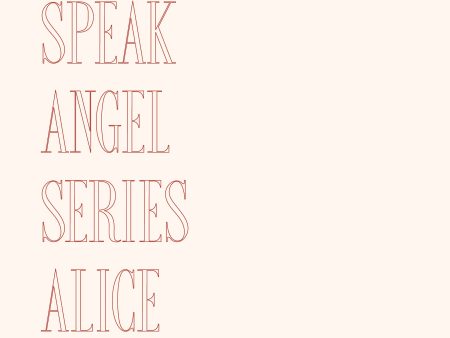 The Speak Angel Series Discount