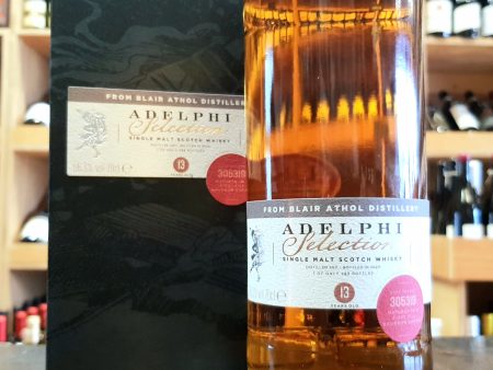 Blair Athol 13 Year Old Highland Single Malt Whisky Adelphi Single Cask Selection 58.3% For Sale