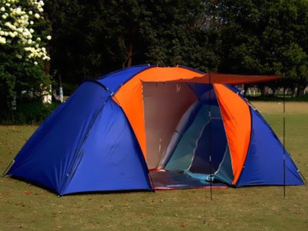 Big Camping Tent 3-4 5-8 Person Dual Layer Waterproof Pop Up Open Anti UV Tourist Tents for Outdoor Hiking Beach Travel Camping Online now