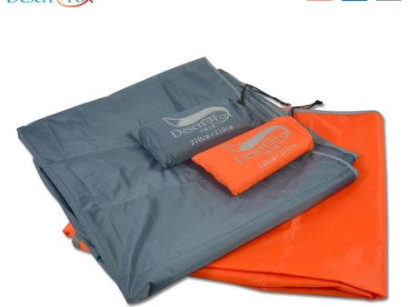 Desert&Fox Waterproof Tent Floor Tarp Picnic Mat Ultralight Pocket Tent Footprints Beach Tarp with Sack for Camping Hiking Fashion