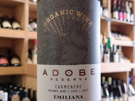 Adobe Organic Carmenere 2022 For Cheap