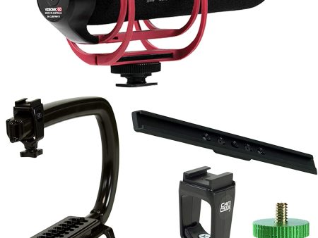 Cam Caddie Scorpion EX Starter Kit + RODE VideoMic GO II Camera Stabilizer Bundle Online