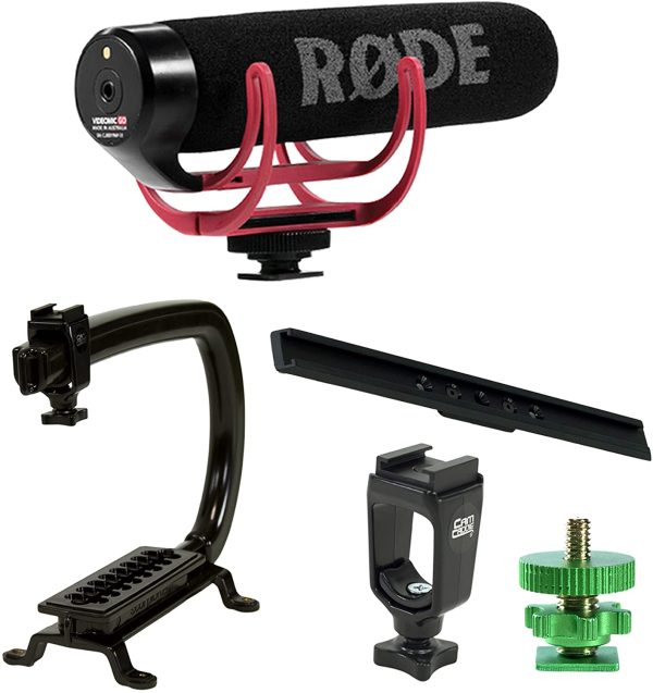 Cam Caddie Scorpion EX Starter Kit + RODE VideoMic GO II Camera Stabilizer Bundle Online