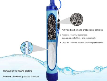 Outdoor Water Purifier Camping Hiking Emergency Life Survival Portable Purifier Water Filter For Cheap