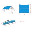 Desert&Fox Camping Rain Fly Camping Tent Tarp Hammock Tarp,Pergola Sun Protection Beach Tent Shade,Pavilion,Awning,Canopy For Cheap