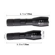 Z45 Led Flashlight Ultra Bright Waterproof Torch T6 L2 V6 zoomable 5 Modes tactiacl flashlight for hunting use 18650 battery Online