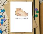 Funny  You re The Best Bar Naan  Thank You Card Fashion