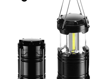 SANYI COB LED Mini Portable Lighting Lantern Camping Lamp Torch Outdoor Camping Light Waterproof Flashlight Powered By 3*AAA Online Hot Sale