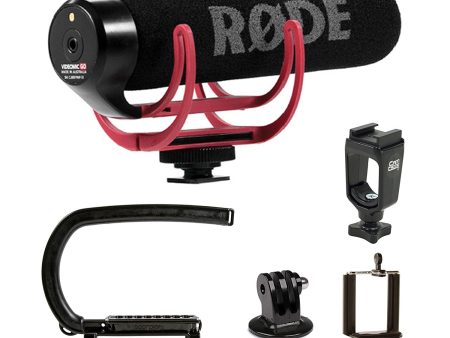 Cam Caddie Scorpion EX + RODE VideoMic GO II Microphone Camera Stabilizer Bundle Online Sale