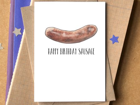 Happy Birthday Sausage Card Online Hot Sale