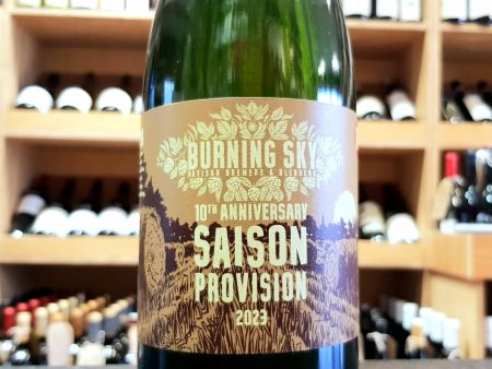 Burning Sky Saison Provision 10th Anniversary 2023 75cl Online Hot Sale