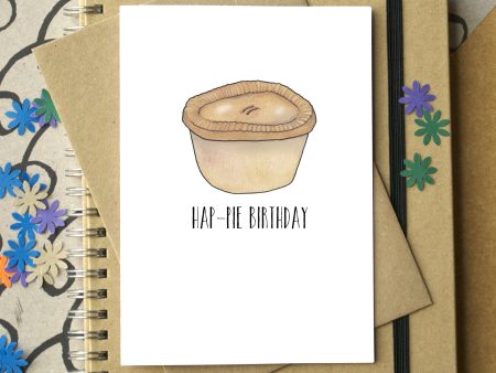 Funny Hap-Pie Birthday Card Online Sale