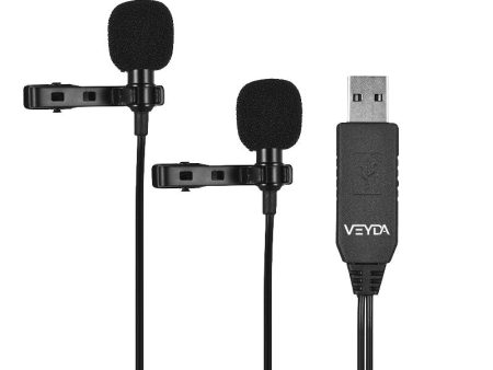 VEYDA VD-LU2 DUAL HEAD LAV MIC For Sale